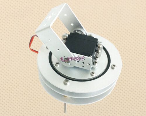 2-axis white mechanical ptz acrylic chassis robot bracket(no servo)2 dof perfect for sale