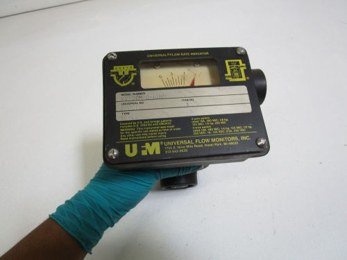 UNIVERSAL FLOW RATE INDICATOR METER WVS5GM-6-A1NR *NEW OUT OF BOX*