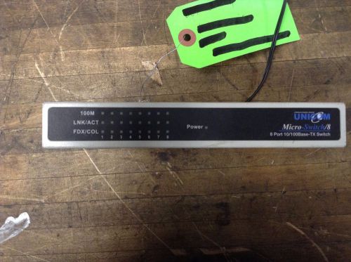 Unicom FEP-32008T-1  Micro-Switch/8  8 Port 10/100 Base -TX Switch