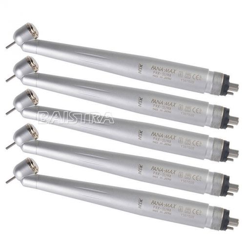 5x dental lab nsk pana max surgical handpiece standard head push button 4 hole for sale