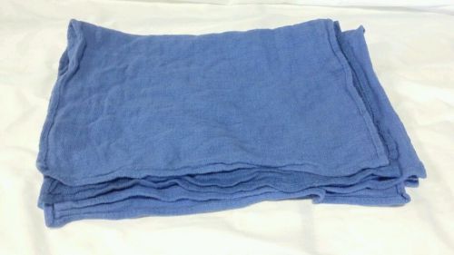 50 Rags Blue towel side approximately 21&#034;x16&#034;