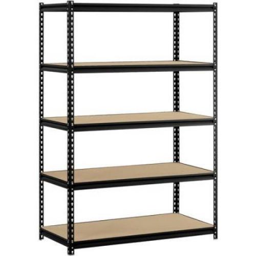 Heavy duty shelf garage steel metal storage 5 level adjustable shelves rack new for sale