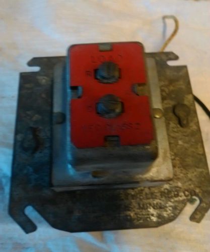 Vintage control transformer