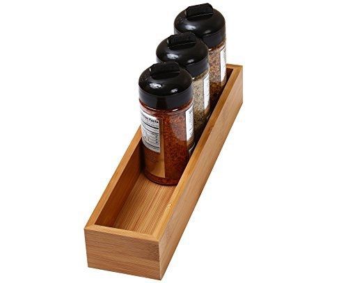 Ybm home &amp; kitchen bamboo drawer organizer box 3x12 #323 for sale
