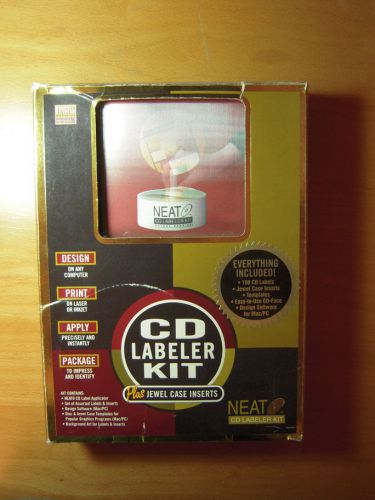NEATO CD labeler and labels