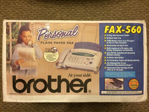 Brother 560 Fax...Pristine!