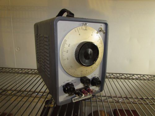 Hp hewlett packard 200cd 5cps to 60kc wide range oscillator for sale