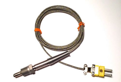 Omega TC-K-NPT-U-72-SMP Ungrounded Type K 6&#039;cable 1/2&#034; Nose Pipe Probe