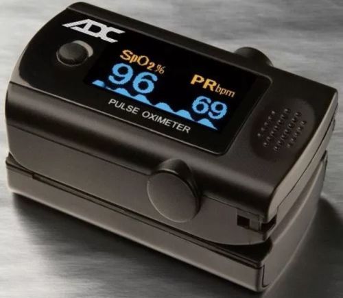 Adc 2100 finger pulse oximeter fda ce approved for sale