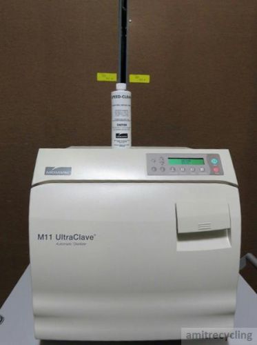 Midmark m11 ultraclave autoclave sterilize m11-020 tested dental tattoo pm7/16 for sale