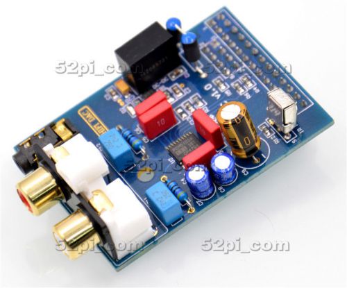 HIFI DAC Audio Sound Card Module I2S interface for Raspberry Pi B Version