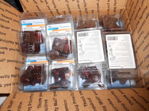 72 Tyco Water Resistant Wire Connectors Snap N Lok 18-10 awg Electric Cable