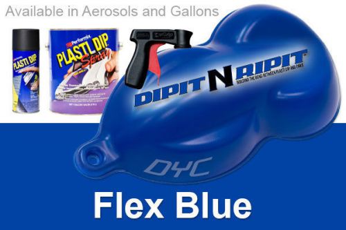 Performix plasti dip 4 pack spray cans flex blue plasti dip with spray trigger for sale