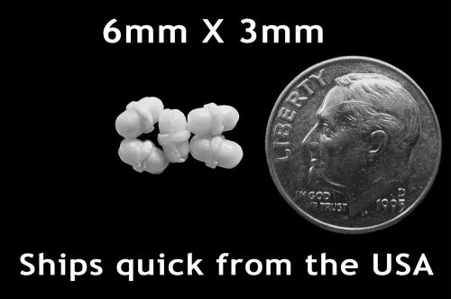 5 pieces, 6mm test-tube size micro magnetic stirrer bar stir lab-grade for sale