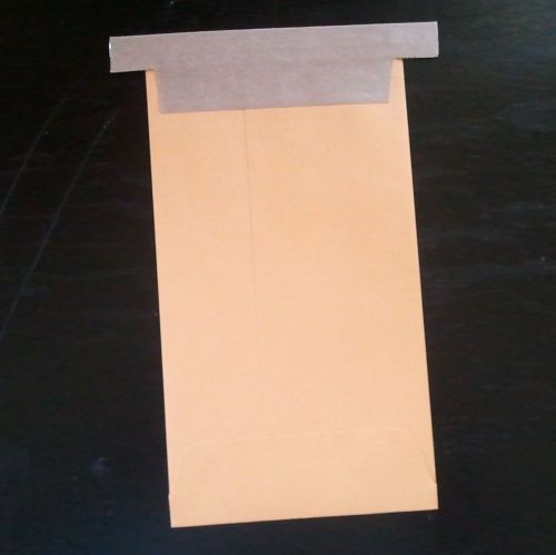 3 x 5&#034; kraft tin-tie envelopes reclosable dry sample pouches for sale