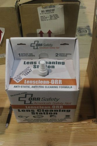 NEW ORR SAFETY LENS CLEAN CLEANING STATION