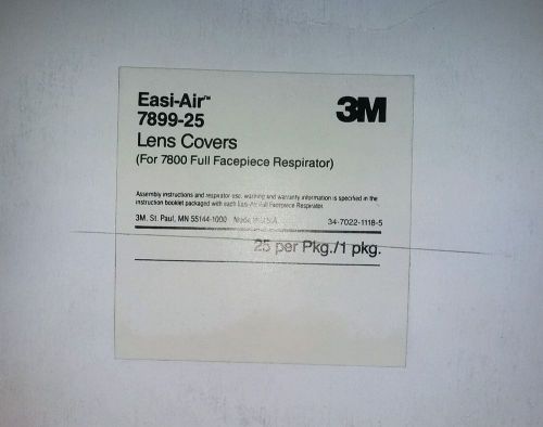 3M 7800 Respirator Lens covers (25 ct.)