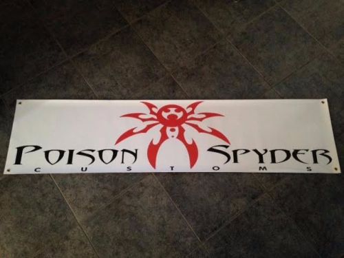 Poison Spyder Banner JEEP JK CJ TJ YJ OFFROAD RUBICON SAHARA MOPAR WRANGLER