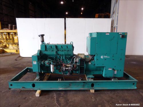 Used- cummins 230 kw standby (210 kw prime) rated diesel generator set, model df for sale