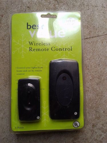 Outdoor Outlet Wireless Remote Control Best Value 613-2690 Grounded 049696224703