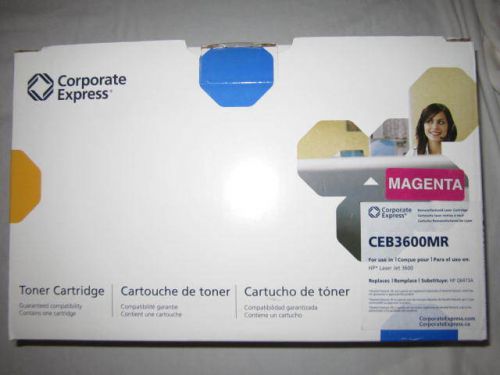 Corporate Express Magenta Toner Cartridge CEB3600MR Replaces HP Q6473A - HP 3600