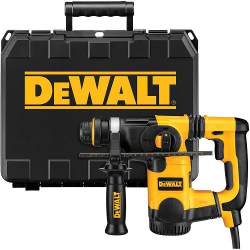 Dewalt d25323k 1 in. l shaped sds rotary hammer with shocks for sale