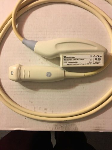 GE Vivid and Logiq 7S-RS ultrasound probe