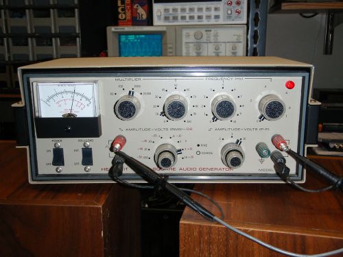 Vintage Heathkit Sine/Squarewave Audio Generator Model IG-18 - Tested