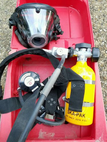 Scott Air System Ska Pak Regulator AV-2000 Mask 2216 psi Fire Rescue Safety