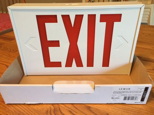Exit Sign, Acuity Lithonia, LX W 3 R