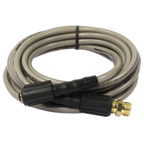 Power care universal gas pressure washer extension hose 25 ft 1/4&#034; accessory new for sale