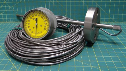 Moeller 4.5&#034; gas actuated shock resis. capillary thermometer b92q 100-800 deg. f for sale