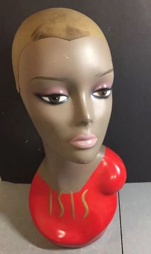 18&#034; mannequin head for wig display!