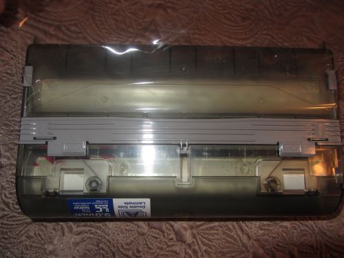 Brother Cool Laminator Double Side Laminate 9&#034; roll Cartridge LC-D9 used / read