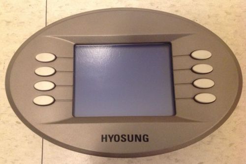 Hyosung/tranax 1500 display with inverter in perfect clean working condition. for sale
