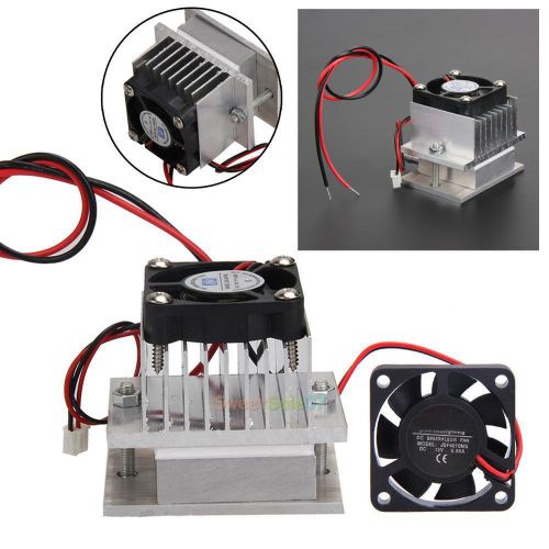 DIY Kits Thermoelectric Peltier Refrigeration Cooling System + Fan + TEC1-12706