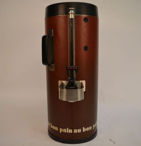 Fetco luxus tpd-15 1.5 gallon thermal hot/cold beverage dispenser wrapped for sale