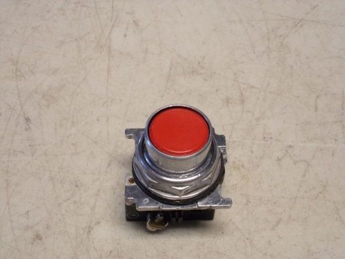 Cutler hammer eaton 10250t 91000t red momentary push button for sale