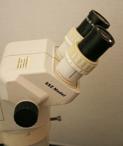 Scienscope Stereozoom Microscope SSZ 7-45X desktop stand Nice