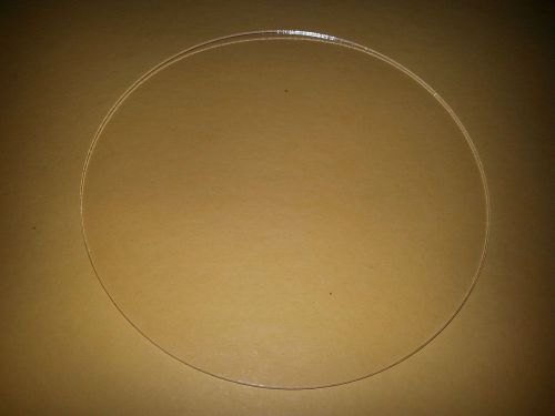 3pc Acrylic Plastic (plexiglass)  Circle  - 1/8&#034; x 6&#034;   Clear