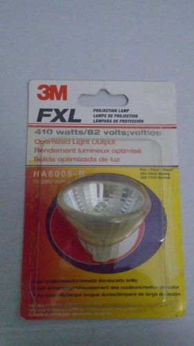 3M FXL Projection Lamp Bulb 410 Watts 82 Volts HA6005-R