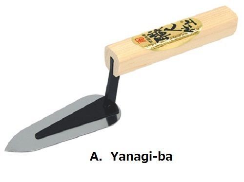Japanese Plastering Trowel Set for Small &amp; Narrow Place made from Steel Iron.