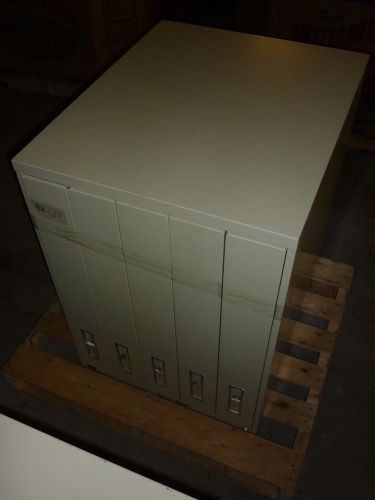 Russ bassett 5-drawer vertical media filing cabinet for sale