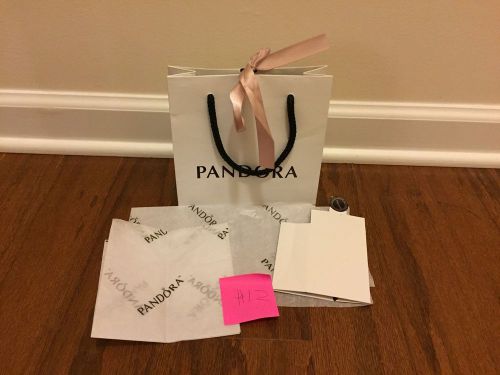 Pandora Gift Bag Box Tissue Lot