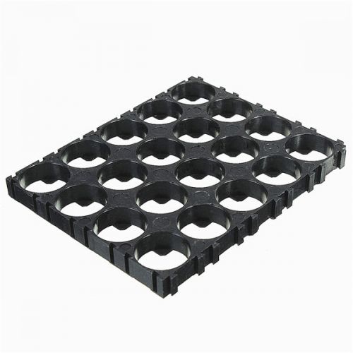 4x5 cell 18650 lithium batteries spacer abs plastic holder 100x80mm for sale