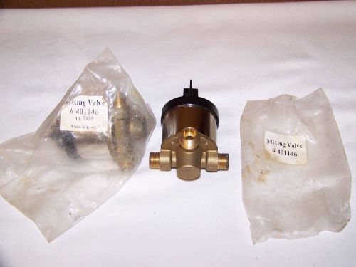 Hot and cold water mixing valve 3/8&#034; autofaucet 401146 (lot of 2) new and nice! for sale