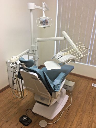 Full Op Belmont X-Calibur Bel-20 Dental Exam Chair W/ Light, Delivery, Asst. Pkg