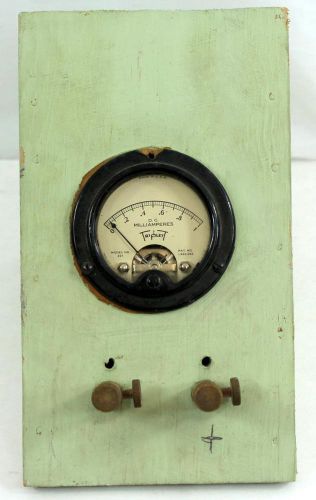 Vintage Triplett Model 221 Panel Meter - Untested