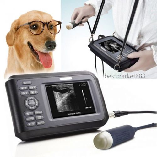 VET Veterinary Wrist Scan Ultrasound Scanner Machine Handscan Animals V7 DHL BID