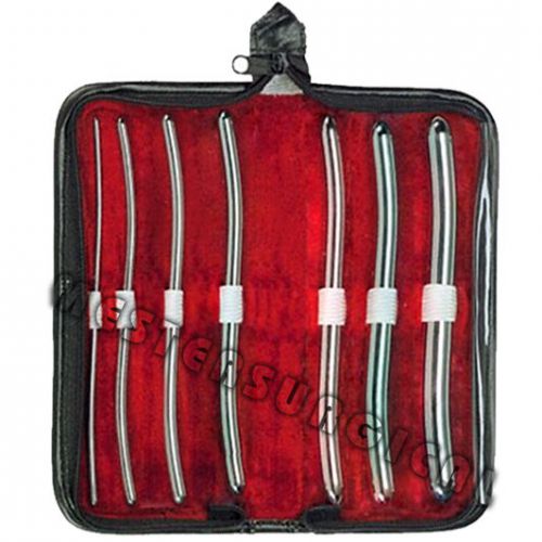New Hegar Uterine Dilator Sounds Double Ended Set of 7 Surgical Instruments